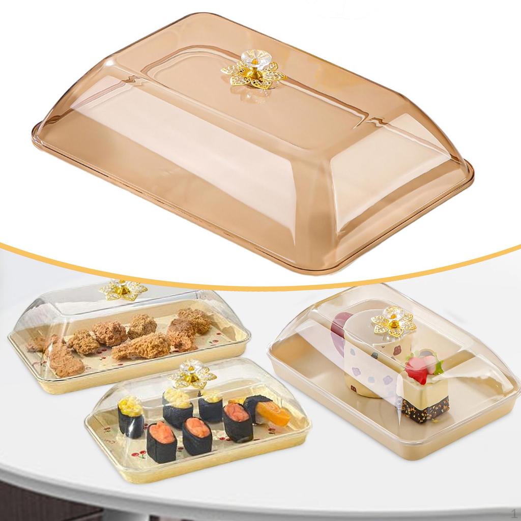 Cake Stand Cover Lightweight Protection Rectangular Food Net for Boards Cheese Donuts Outside