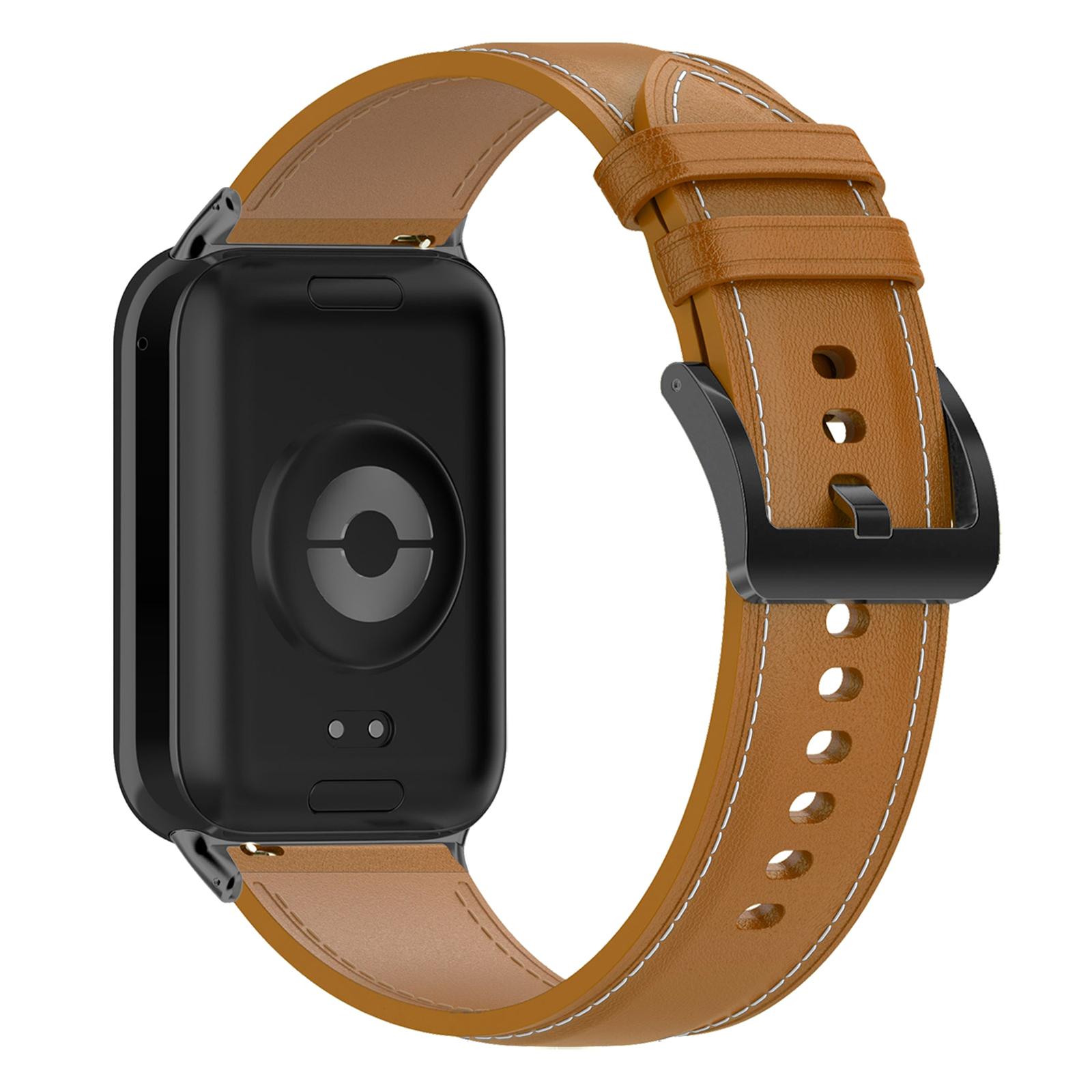 

Для Xiaomi Smart Band 8 Pro Ремінець для годинника Натуральна шкіра з пряжкою Ремінець для годинника Light Brown