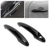 4pcs Side Door Handle Cover Tailgate Trim For Mini Cooper One D S JCW R55 Clubman 4Doors 2007-2014 Grip Bar Anti-scratch Shell