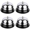 YouLane Desk Bells, Metal Call Bells, Loud Sound, Durable Design, for Conference Room Reception, Restaurant Reception, Hotel Reception, School