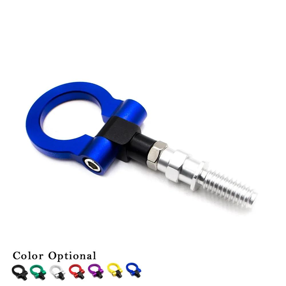 

Автомобильный стиль Гоночные буксировочные крюки для европейских передних задних буксировочных балок Кованый алюминий Универсальный Черный Красный Золотой Зеленый Синий синий