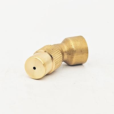 Agricultural 45° Angled Mist Spray Nozzle High-Pressure Adjustable Spraying Nozzle Watering Irrigation Electric Sprayer Nozzle