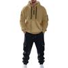 Spring and Autumn Men's Sweater Hooded Zipper Multi-Pocket Pullover Men's Sports Casual Jacket