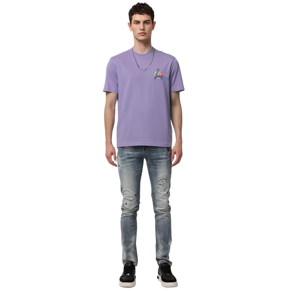 Palace Tri-Visions T-Shirt Violet Men Tops Purple P22TS342