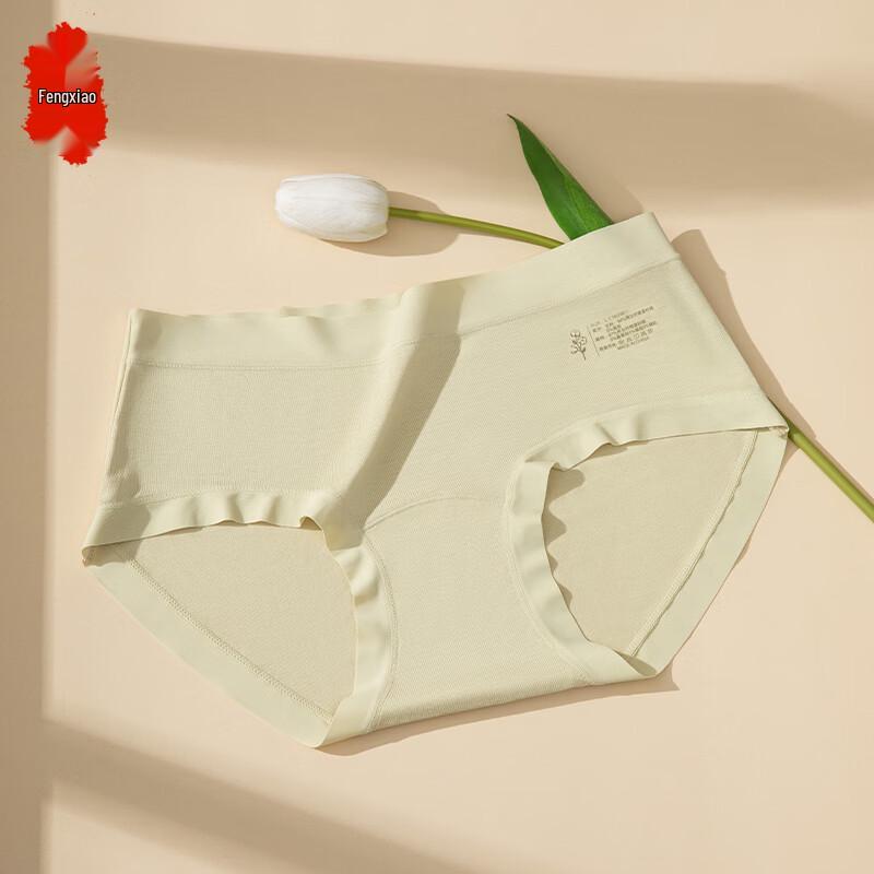 Fengxiao Seamless Breathable Mid-Waist Briefs L