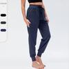Yudong Damen Locker sitzende Sport-Jogginghose mit Kordelzug und Bündchen