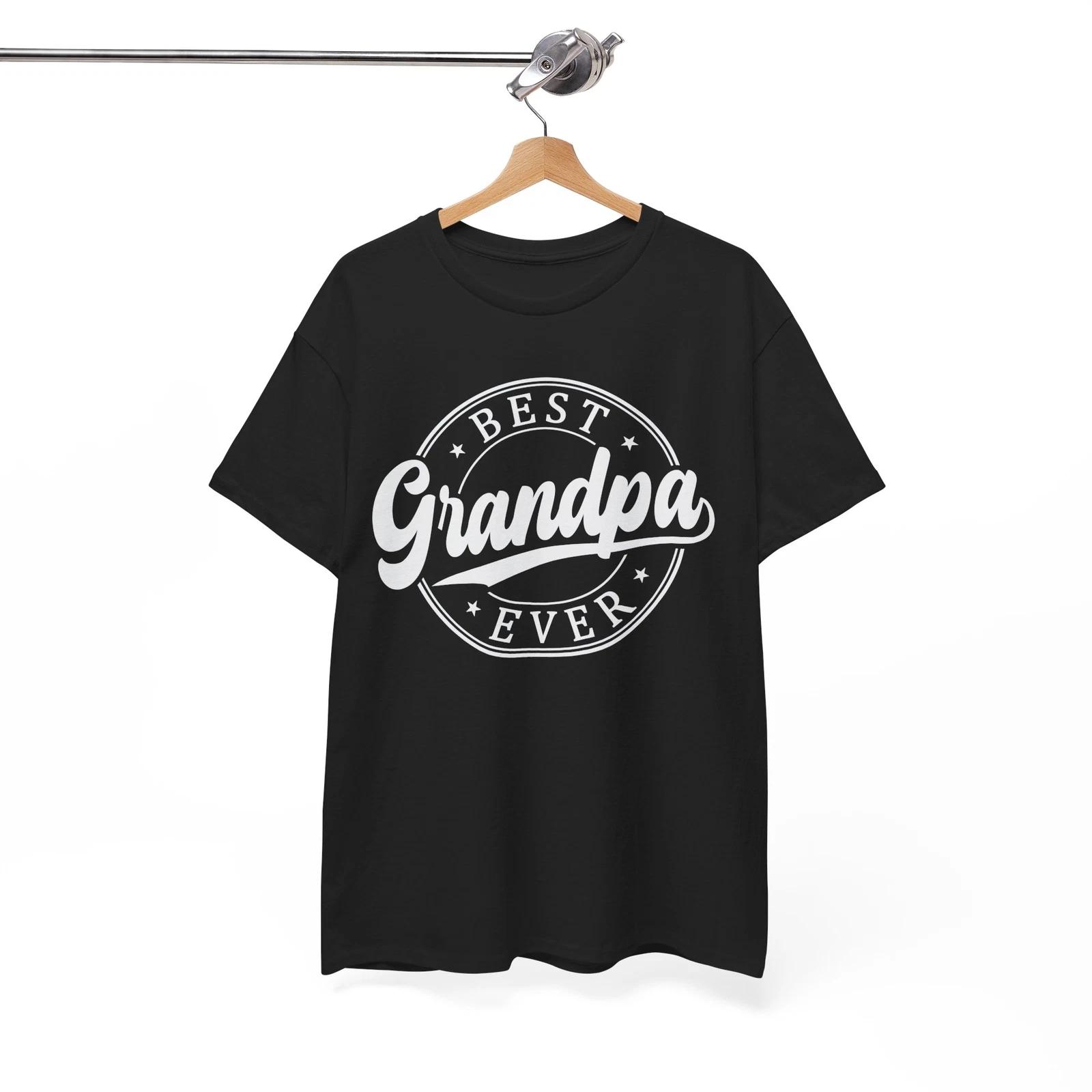Best Grandpa EverT-Shirt | Funny Father’s Day Tee | Dad Jokes Shirt S