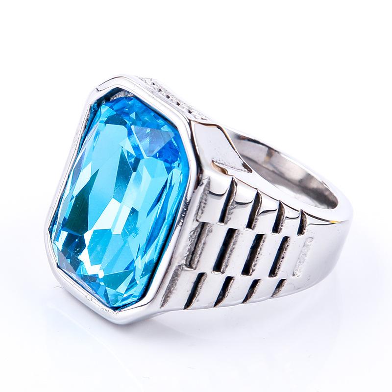 

Vintage Men s Square Carnelian Signet Ring In Colorful Stone Statement Black Stainless Steel Ring for Man Wholesale US size 13