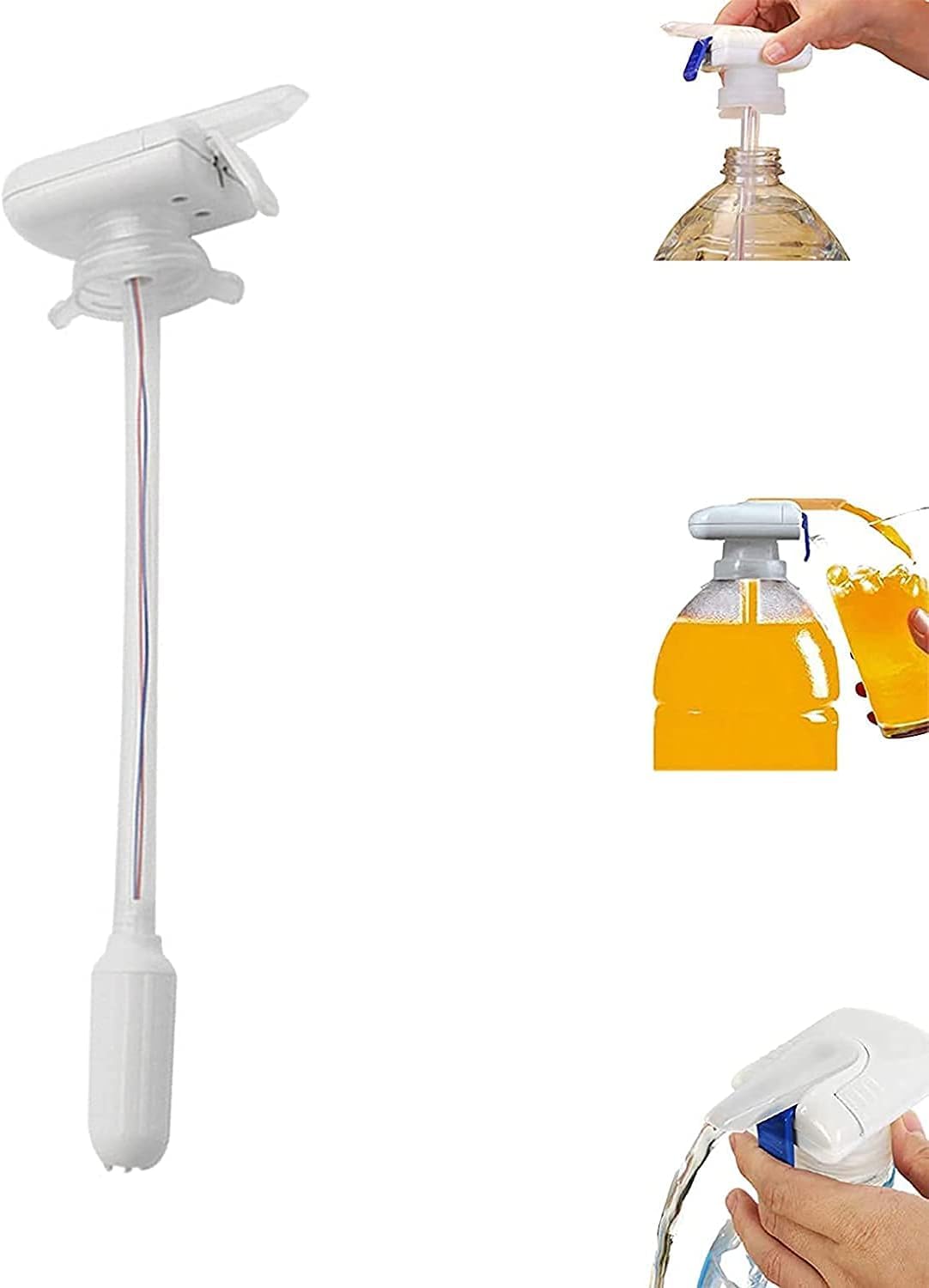 

SZB Automatic Straw Pump for Drinking Water, Faucet, and Straw Dispenser (Set of 1)