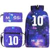 Football Printed Student Backpack Multifunctional Usb Interface Large Capacity Leisure Travel Backpack