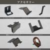 Woodmate Headphone Stand Desk Shelf Accessory Monitor Stand