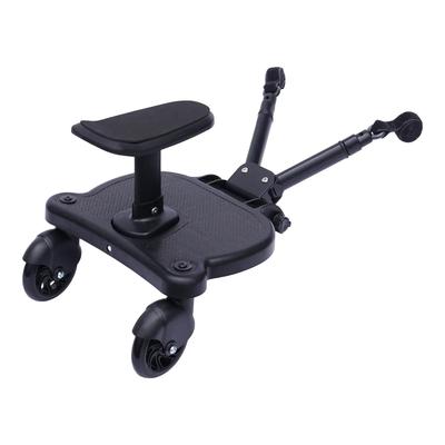 Max. 25 kg Tabla para Cochecito Giratoria 360° con Asiento Tabla Universal para Ir de Pie para Niños Accesorio para Cochecito Tabla Kiddy