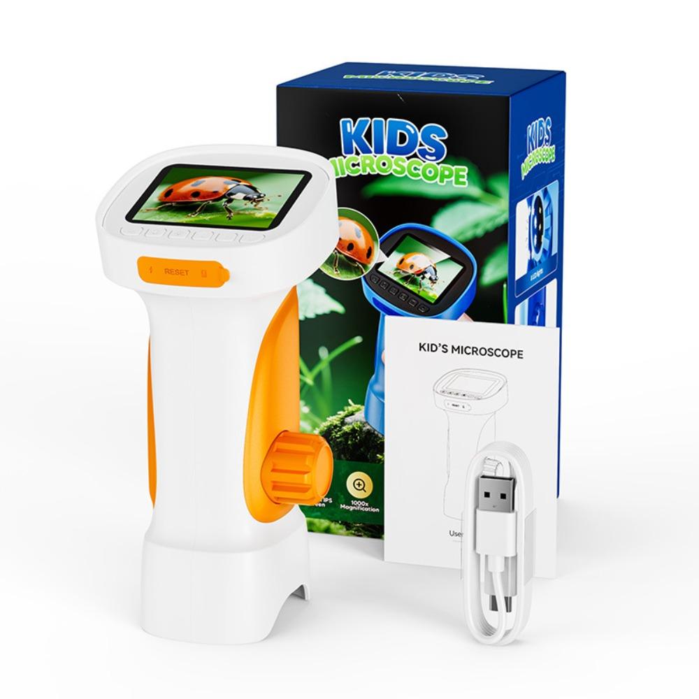 1000x Zoom Digital Microscope 2 Megapixels Kids Mini Microscope  Children's Birthday Gifts