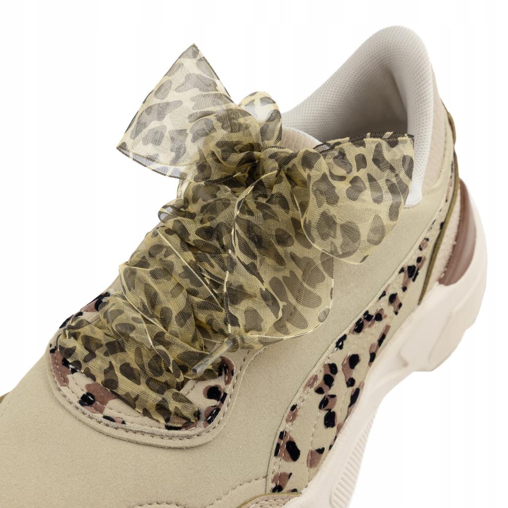 Decorative Laces In Leopard Print, Tulle