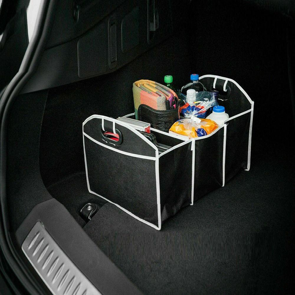 Fabric Shopping Tidy Storage Bag Stowing and Tidying Bag Trunk Organizer Car Boot Organiser