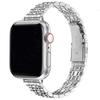 Seven-Bead Stainless Steel Slim Waist Band for Apple Watch Models 9-5, Ultra 2
