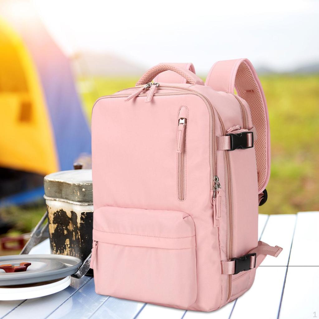 35 Backpack Shoe Pocket Waterproof Tote USB Charging Port for