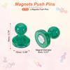 32Pcs Magnets Push Pins Strong Fridge Magnets Magnetic Whiteboard Decorative Thumbtacks for Refrigerator Locker Calendar Office