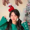 Christmas Sequins Headband Party Costume Hat Party Karaoke Punk Photo Props Cool Party Hat Hair Hoop Photo Props