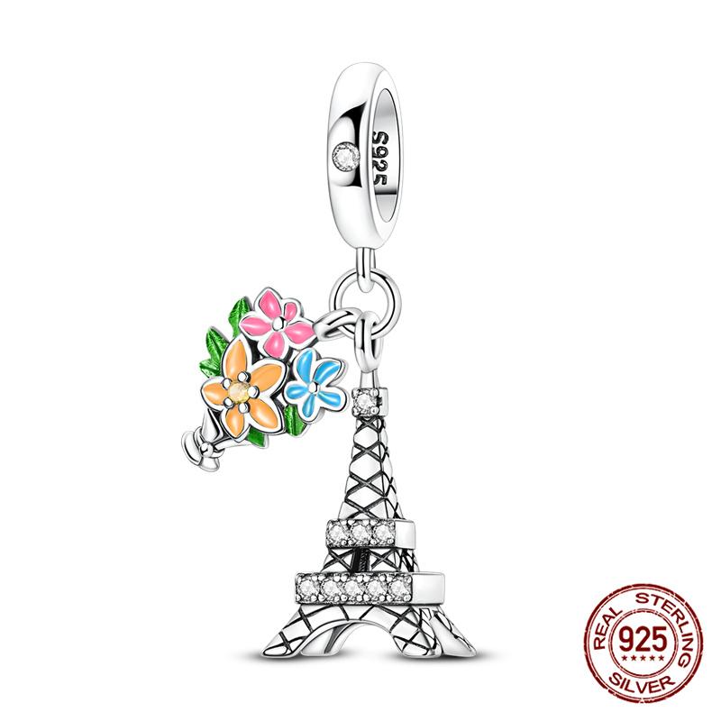 New 100 Copper Roman Colosseum Empire State Building Charm Bead Charms Compatible With Authentic Bracelets Do It Yourself Jewellery Making Womens Gi