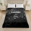 Scorpions Print Flannel Blanket Cozy Lightweight Plush Throw Blanket For Bed Sofa Household Use