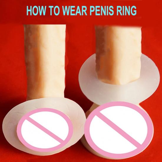 Cockring Men Stretching,Ejaculation Delay Dick Restrictions Penis Cock Ring,Scrotum Testicle Ball Stretcher Penisring,Sex Toys