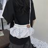 Cute Nylon Crossbody Bag Canvas Printing Handbag Sweet Polka Dot Shoulder Bag  Ladies
