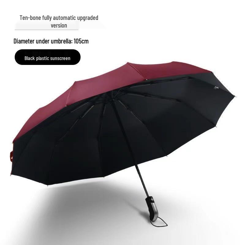Dual-Use Anti-Storm UV-Proof Student Umbrella