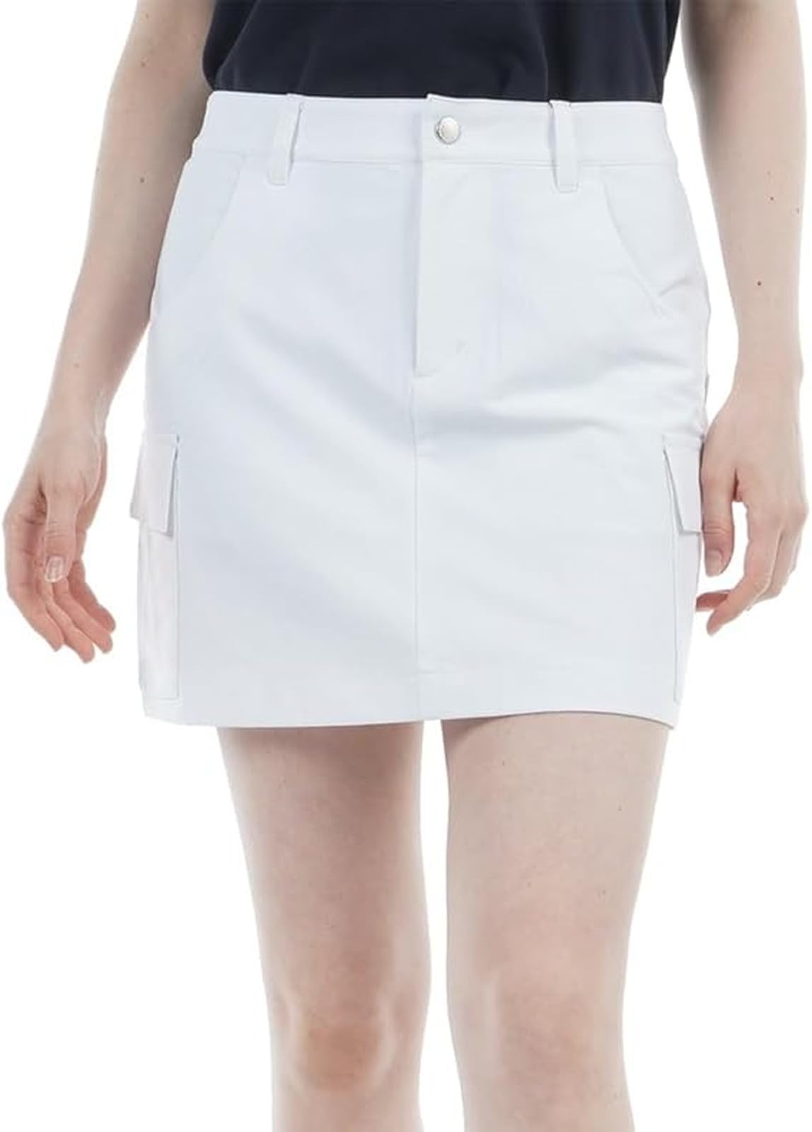 

Golf Cargo Skirt to the 3 [New Balance] Women s (Stretchy/Cool touch) / 012-5134504 030_White [LL]