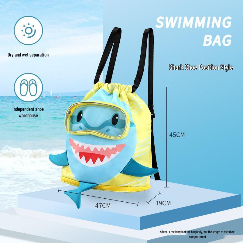 Waterproof Wet/Dry Swimming Bag: Kids' & Adults' Beach & Sports Backpack