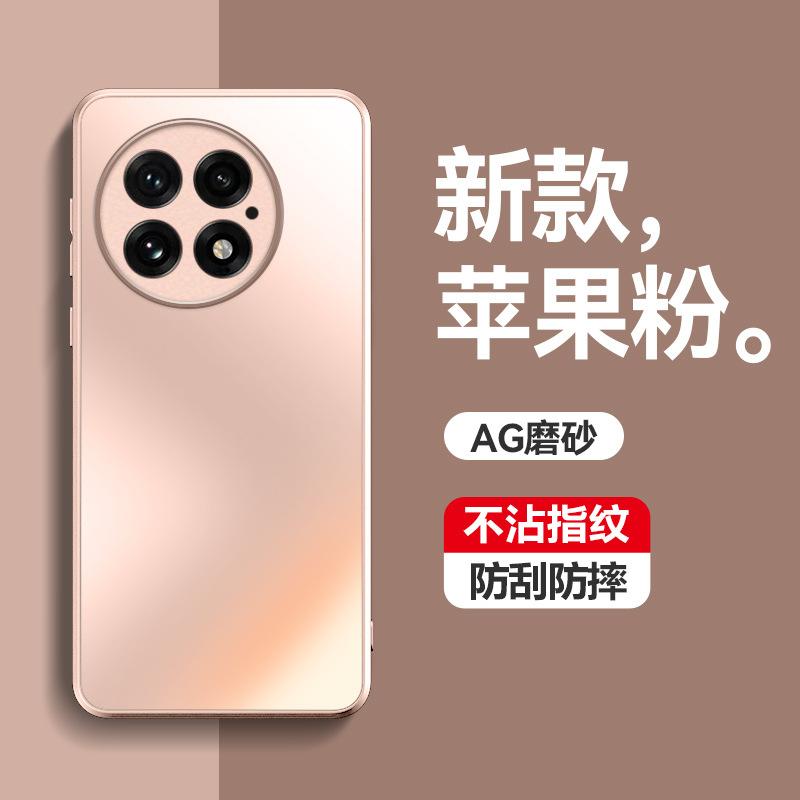 Applicable To OnePlus ACE5Pro Mobile Phone Case AG Matte onePlusACR5 Anti-fingerprint 1 + ACE3 Anti-drop Protective Case