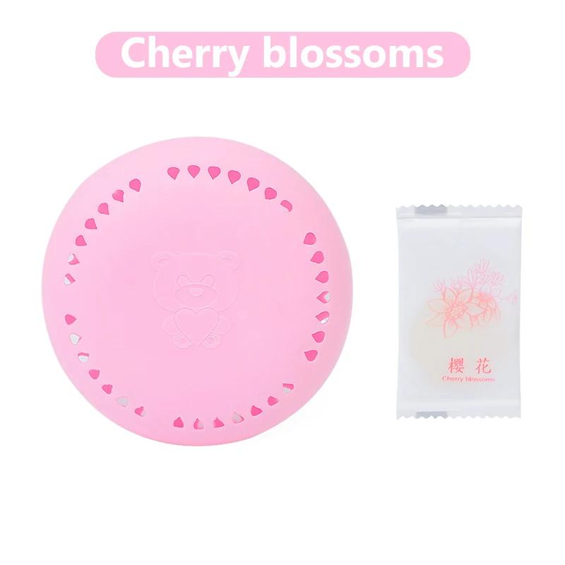 Round Solid Air Freshener Toilet Aromatherapy Fragrance Lasting Wardrobe Car Home Solid Fresher Deodorization Bathroom Supplies