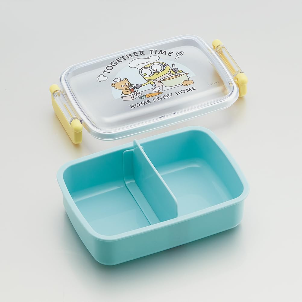 Skater Minions Antibacterial Lunch for Made in Japan Box, 450ml, Kids, (RBF3ANAG-A)
