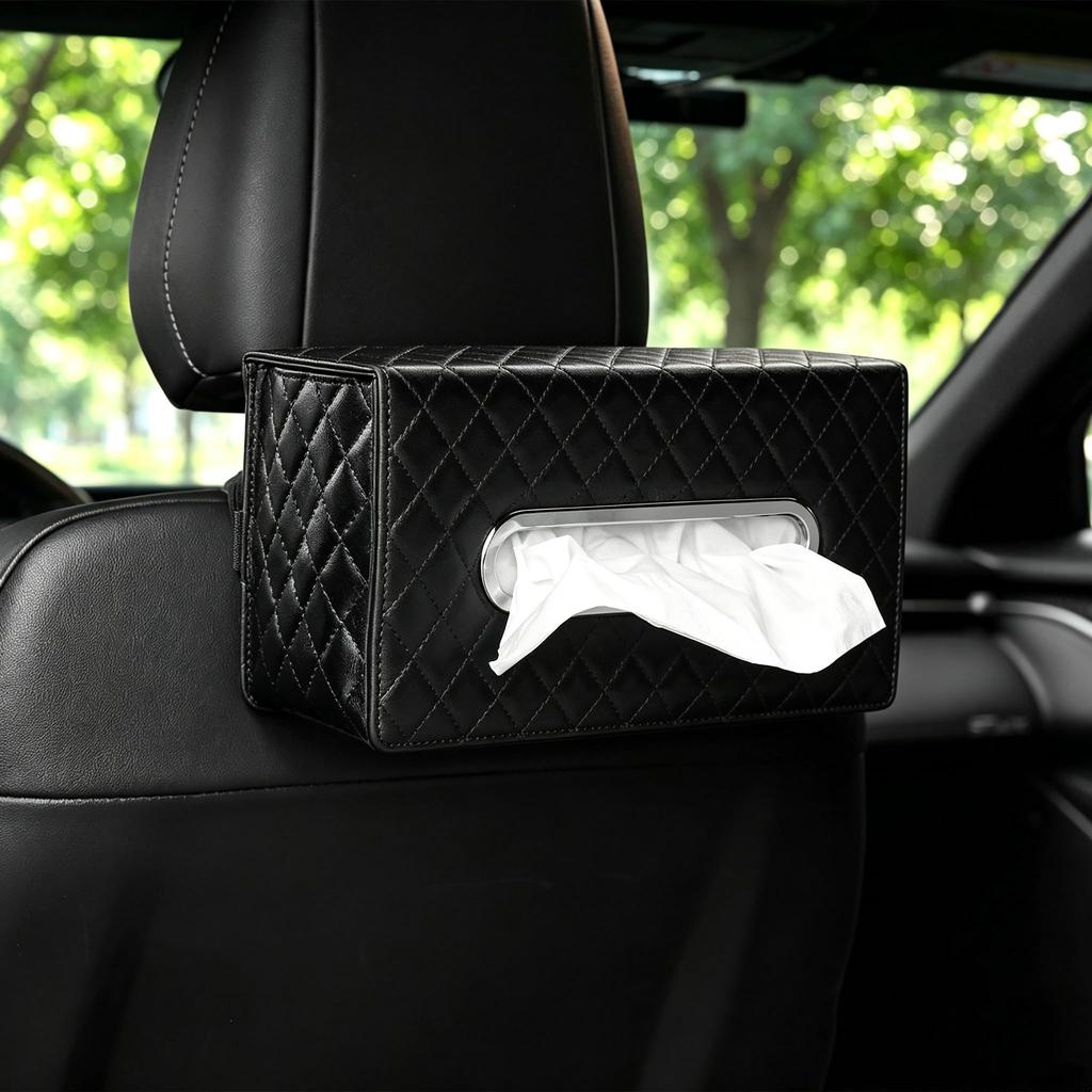 JEYODA car tissue case car tissue holder car interior decoration