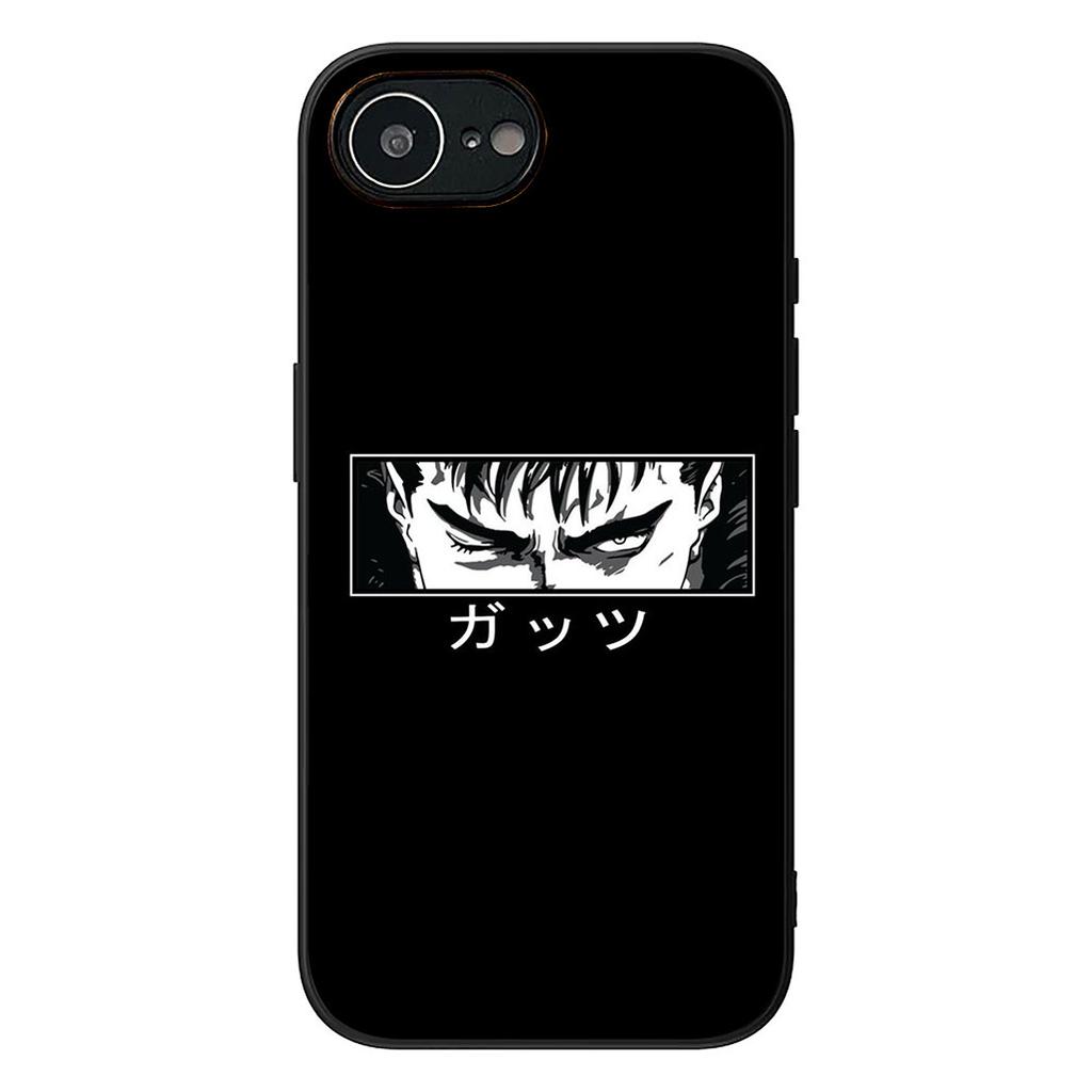 Berserk Anime Guts Phone Case for Apple iPhone 16 17 Air 14 15 Pro Max Plus 16+ 16E 14+ ProMax Cover Casing