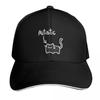 Gato Autista Animal Boné Moda Casual Bonés de Basebol Chapéu Ajustável Hip Hop Verão Unissexo Bonés de Basebol
