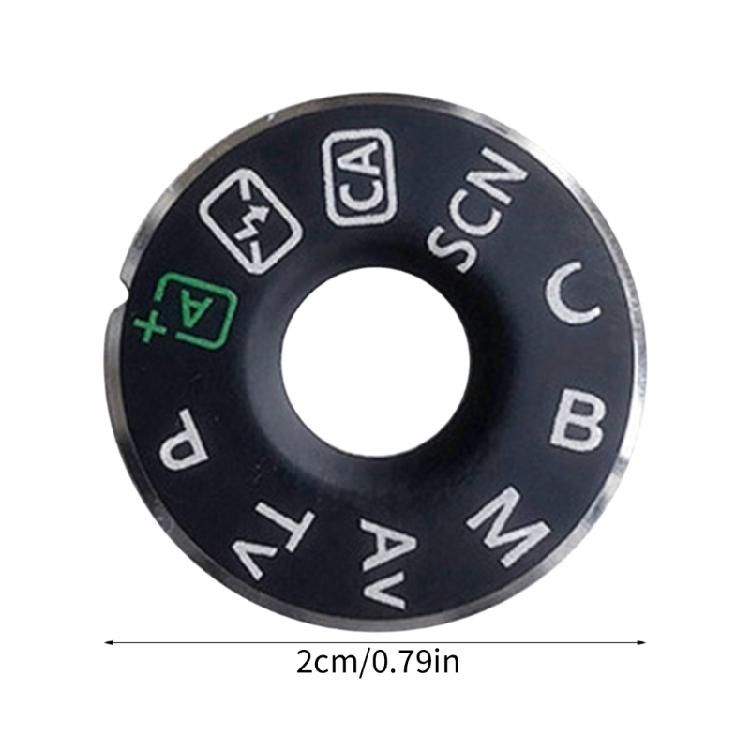 Replacement Dial Button Label Sticker For EOS 70D Camera Repair Replacement