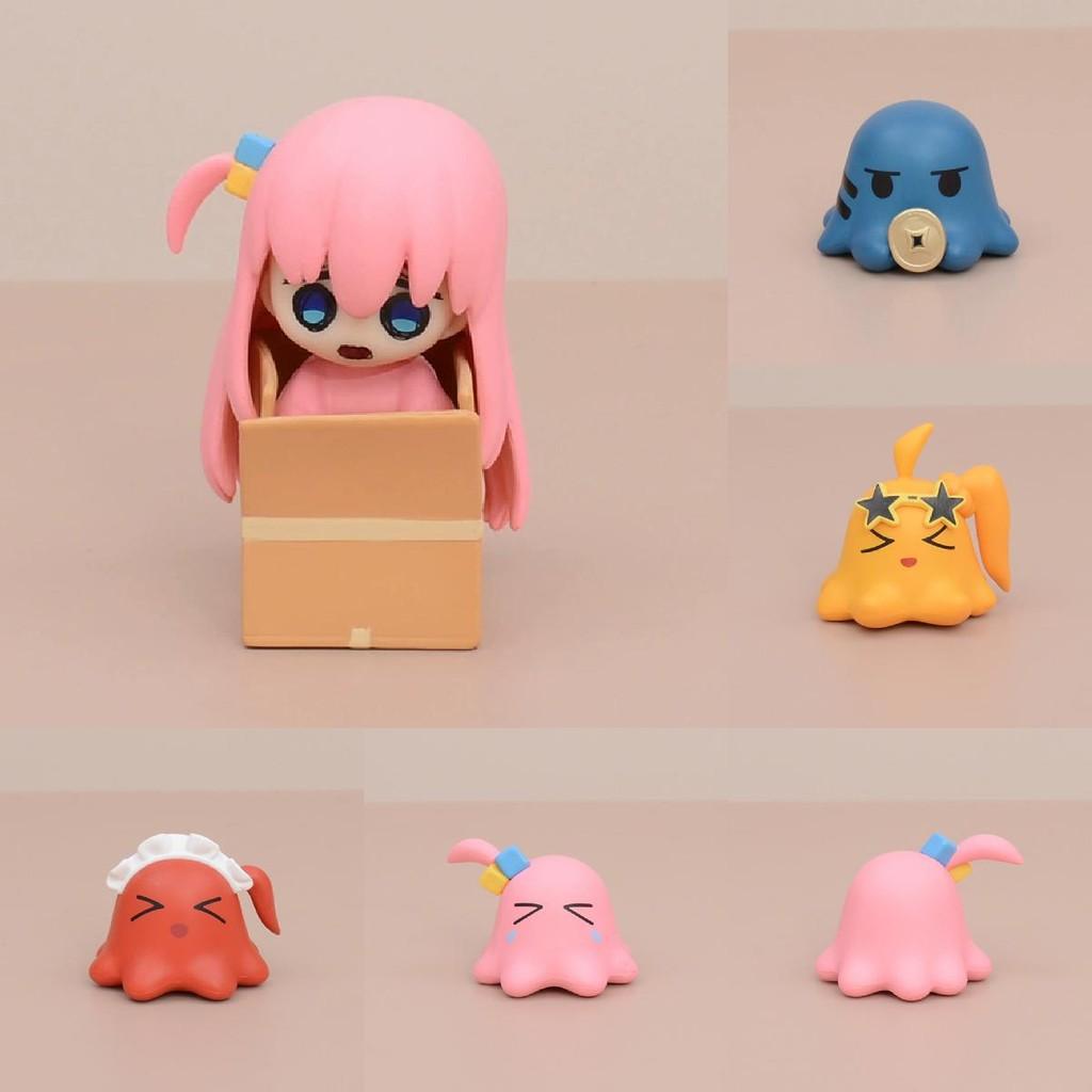 Rock The Bocchi Anime Pvc Action Figures Model Toy Desktop Gifts Decoration
