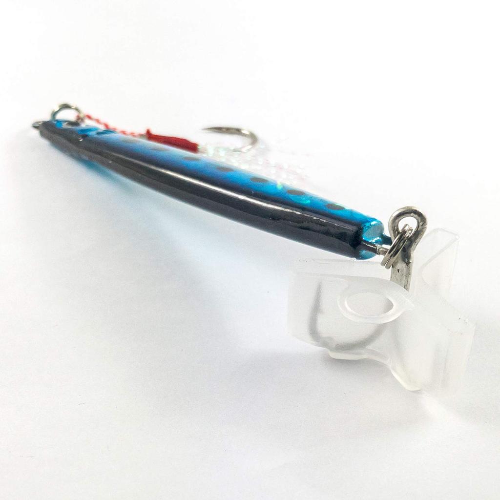 Olerud Fishing Tackle Metal Jig Set Jig 150g with Assist Silver Hooks Hidden Red Suitable for All Sea Spanish and Yellowtail (8 Colors) "Metal F"