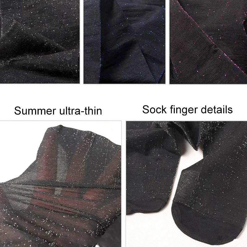 1Pc Sparkle Night Party Sexy Silver Glitter Pantyhose Ladies' Spandex Shiny Stockings Tights Women