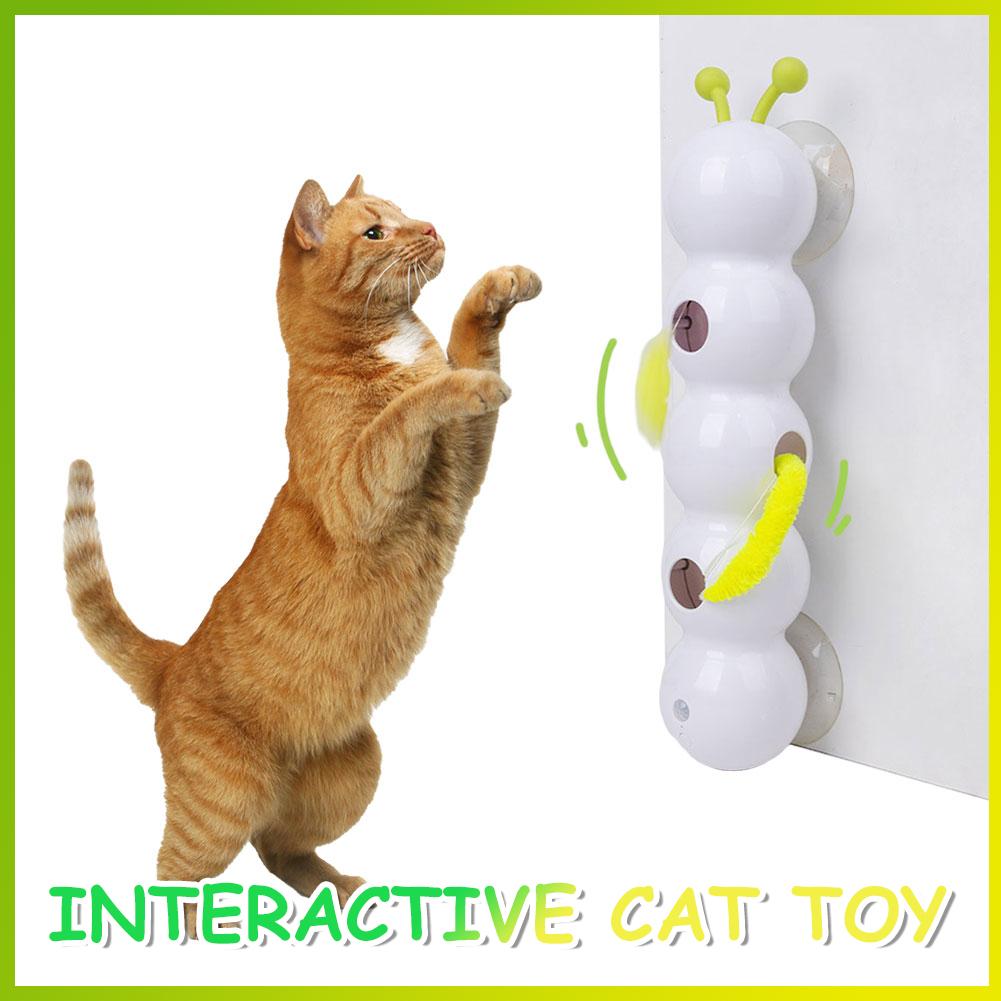 Cat Interactive Toys Intelligent Motion Activated Teasing Indoor Cat Worm Caterpillar Toy Teasing Cat Toys Pet Supplies