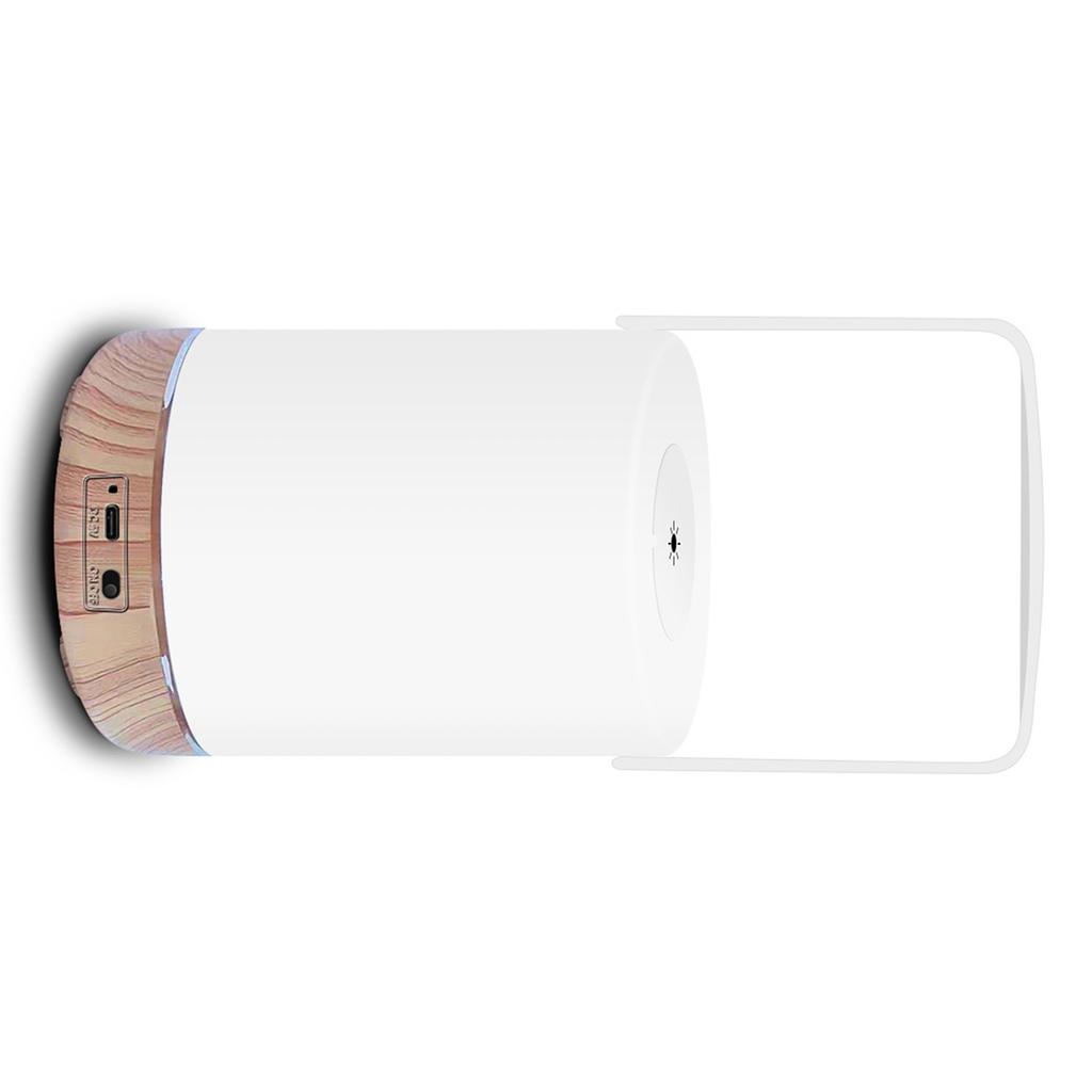 Portable LED Night Light, RGB Touch Control Lamp, 1800mAh Rechargeable Nightlight, Remote Control, 6 Dimming Levels, 1