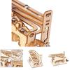 Wooden 3d Puzzle Roller Coaster Toy For Creative Mindful Play And Imaginative Learning
