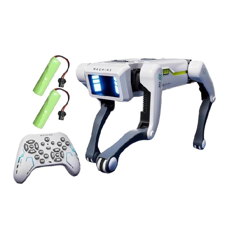

AI Robotic Dog Delivering Realistic Handshake Contextual Adaptation And Interaction For Children And Adult Companionship