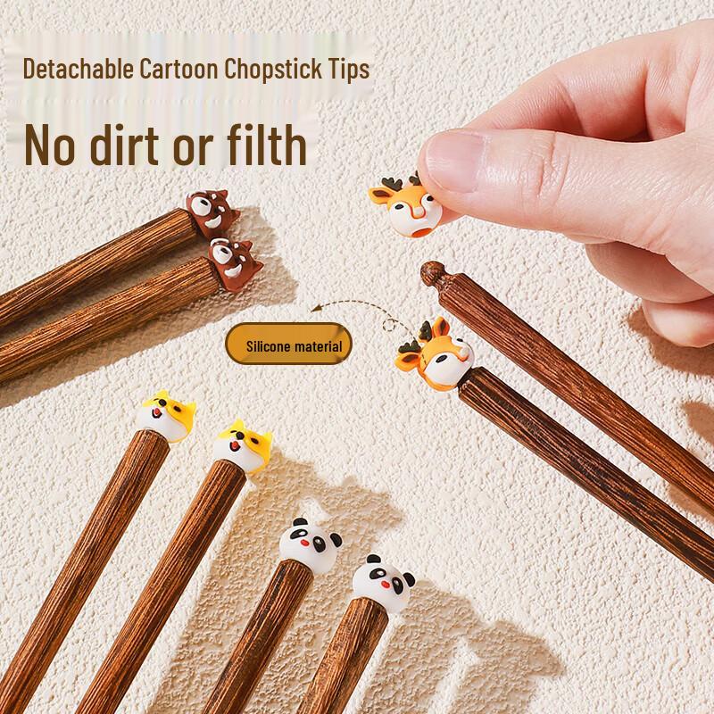 maxcook Natural Wood Chopsticks
