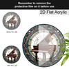 Acrylic Ornate Grand Piano Suncatcher, Stained Glass Effect Window Hanging Ornament for Music Lover Gifts