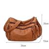 Univerzálna mäkká PU kožená kabelka a taška cez rameno pre ženy Veľkokapacitné crossbody kabelky Tote Bucket Bag Dámske Vysoko kvalitné kabelky Hobo Bag
