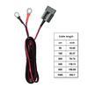 Replacement Battery Cable with SB50 End and Eyelet Hardware for Vehicle Wiring, Marine Use, and Solar Charging