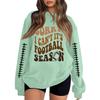Unisex Lightweight Long Sleeve Neck Pullover Graphic Print Sweatshirt
