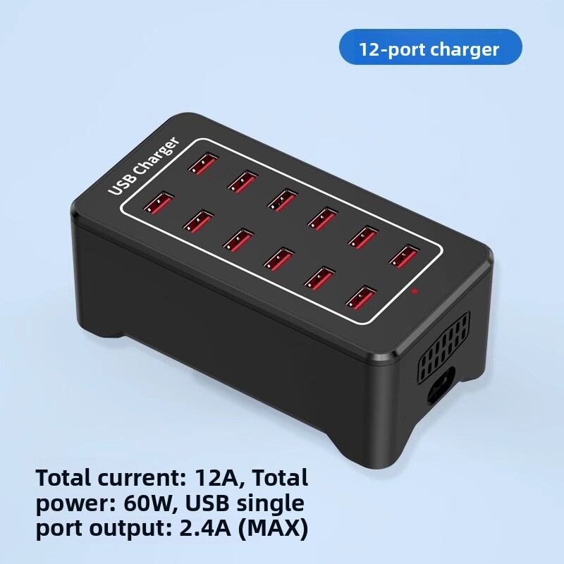 Earise | Multi-Function Multi-Port USB Charger 15 Ports